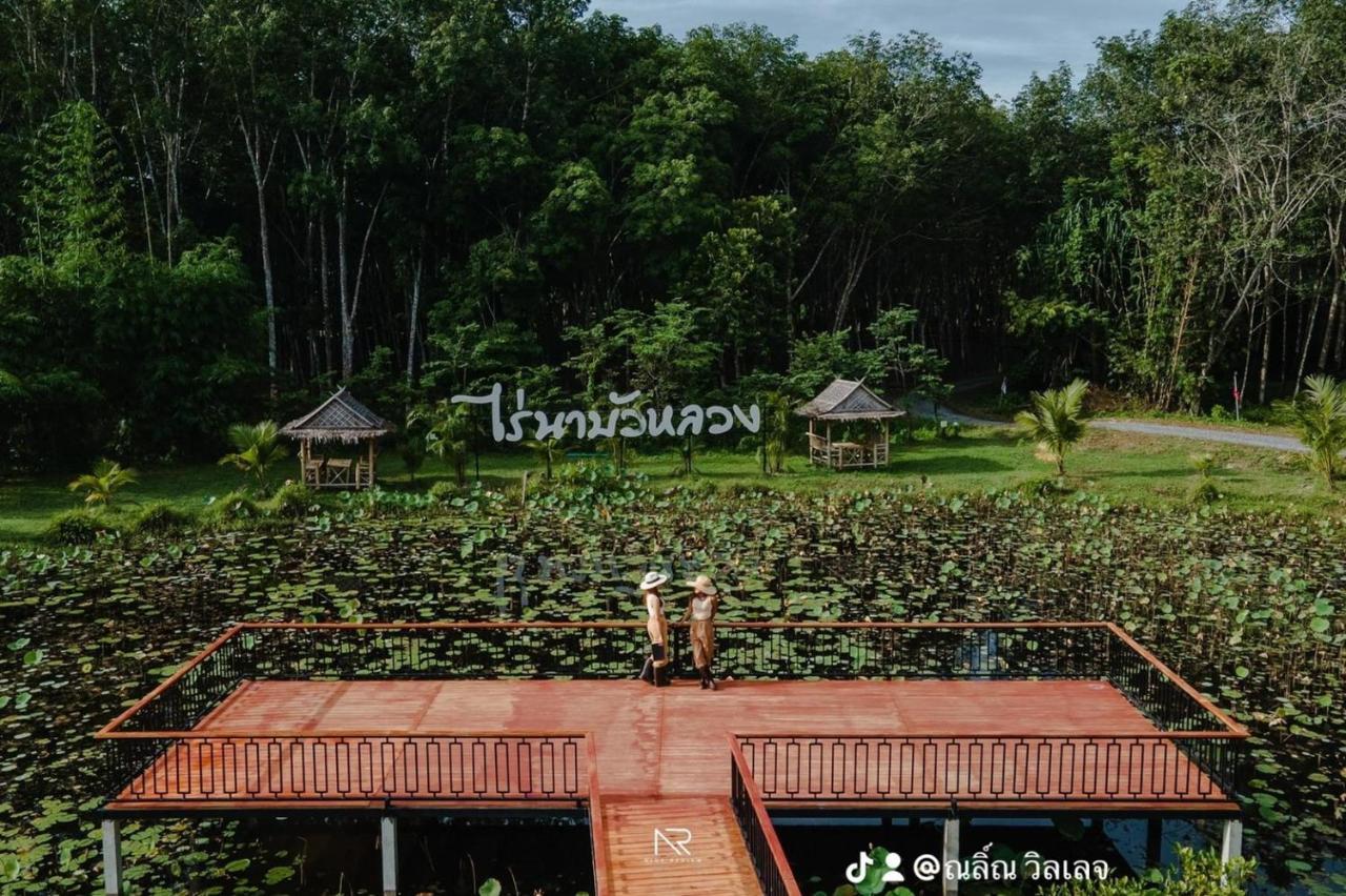 ไร่นาบัวหลวง คาเฟ่ & ฟาร์มสเตย์ Raina Bualuang Cafe & Farm Stay Ban Na No Esterno foto